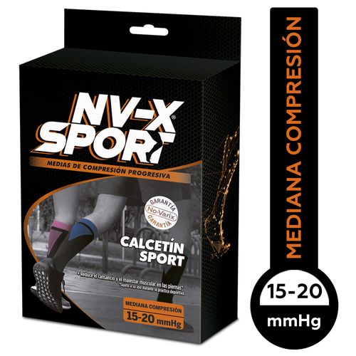 Media de compresión deportiva unisex 15-20 mmHg NV-X® Sport