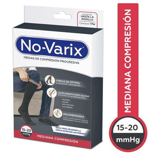 Media de Compresión No-Varix® hombre 15-20 mmHg