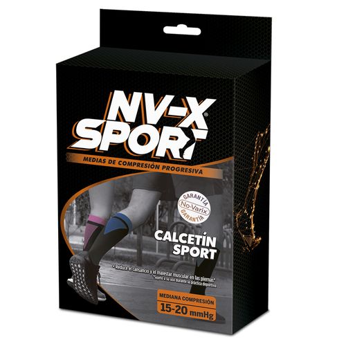 Media de compresión deportiva unisex 15-20 mmHg NV-X® Sport