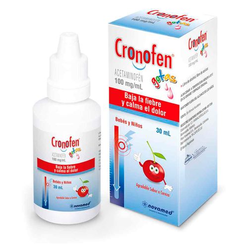 Cronofen Gotas Cereza 100 Mg 30Mlx1 /Ml