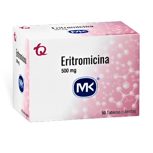 Eritromicina 500Mg Tabx10 (50) Mk