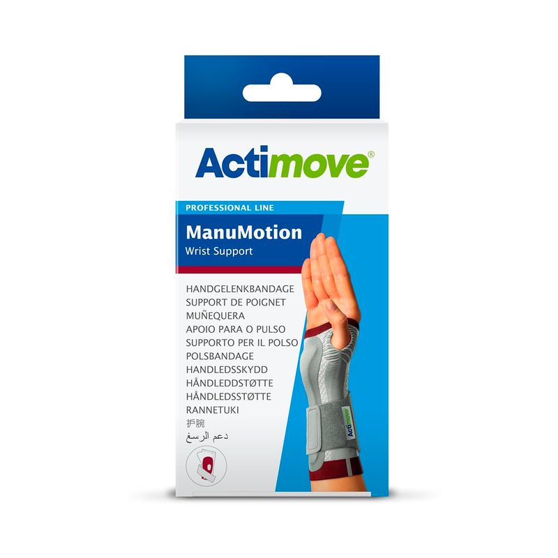 Muñequera Férula Manumotion Medium Derec Actimove Individual x 1 