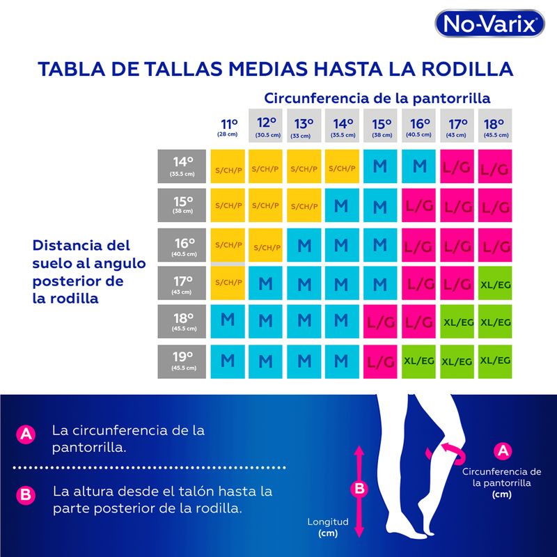 Calcetin-No-Varix-mujer-15-20-mmHg-colors-diseño-cadena-blanco-L-10102655-6