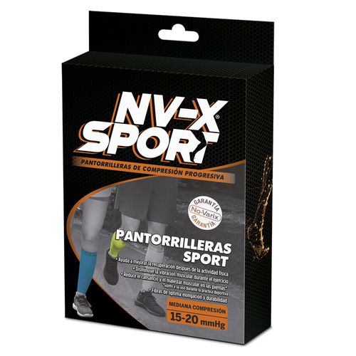 Pantorrillera deportiva unisex 15-20 mmHg NV-X® Sport