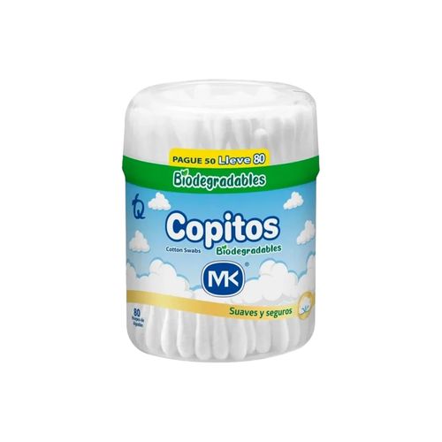 Copitos M.K Biodegadables x 80 Und