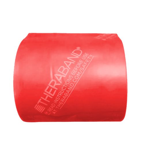 Theraband Látex-Free Red Rollo 22.8M