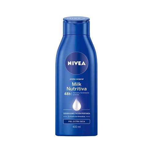 Crema Nivea Body Milk Nutritiva x 400 ml