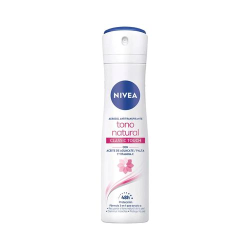 Desodorante Nivea Spray Aclarado Natural Women x 150 ml