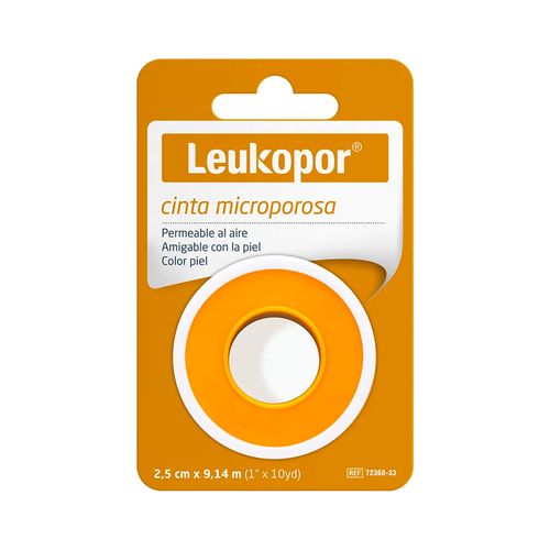 Esparadrapo Leukopor Piel 1 x 10 Yd Tarjeta