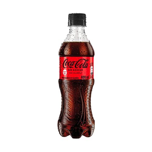 Coca Cola Zero Sin Azúcar 400 ml
