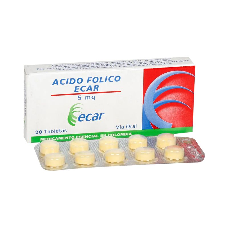 ACIDO-FOLICO-5-MG-CAJA-X-20-TAB-ECAR-83000573