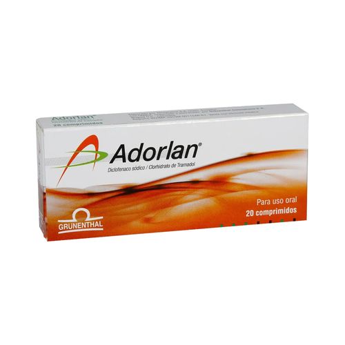 Adorlan 25 mg x 20 Tabletas