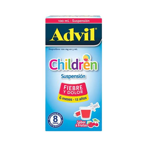 Advil Suspensión Children 100 mg 100 ml x 1/5 ml