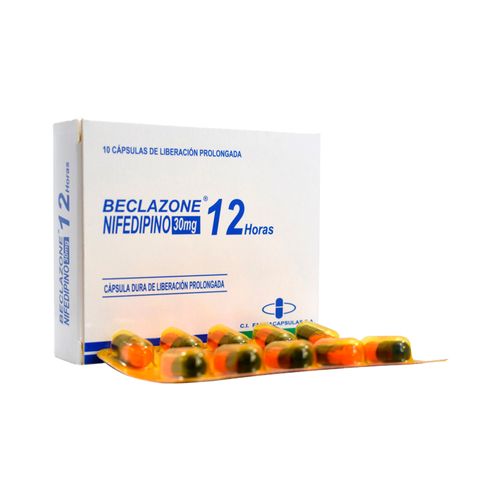 Beclazone 30 mg Caja 10 Cápsulas