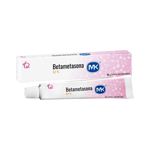 Betametasona MK Crema 0.1% Tubo x 20 g