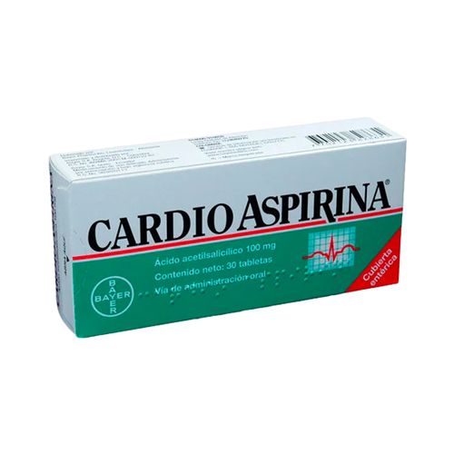 Tableta Cubierta Entérica Cardioaspirina 100 mg x 30