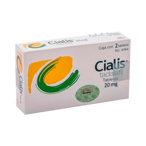 Cialis 20 mg x 2 Tabletas