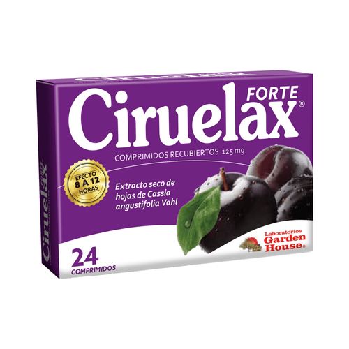 Tableta Recubierta Ciruelax Forte 125 mg x 24