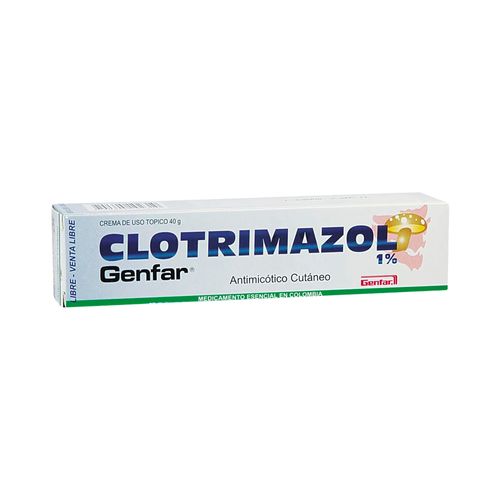 Clotrimazol Genfar Crema 1% Tubo x 40 g