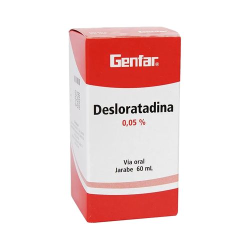 Jarabe Desloratadina Genfar 0.05% Frasco x 60 ml
