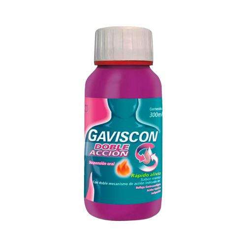 Gaviscon Doble Acción Suspensión x 300 ml