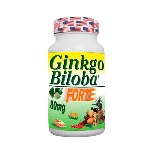 Ginkgo Natural Freshly Biloba Forte x 80 mg x 50 softgels