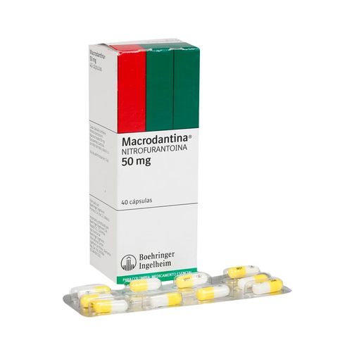 Cápsula Macrodantina 50 mg x 10