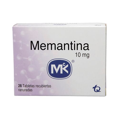 Memantina MK 10 mg x 28 Tabletas
