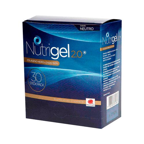 Polvo Sabor Neutro Nutrigel 10 mg 10 g x 30 Sobres