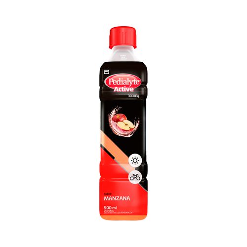 Pedialyte 30 Zinc Solución Manzana 500 ml