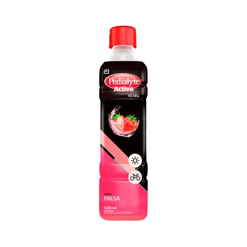 Pedialyte 45 Zinc Solución Fresa 500 ml