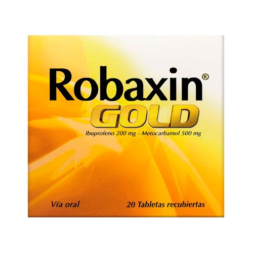 Robaxin Gold 200 mg x 20 Tabletas