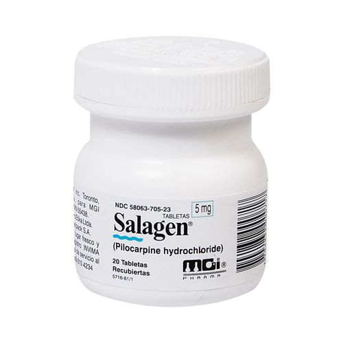 Frasco Salagen 5 mg x 20 Tabletas