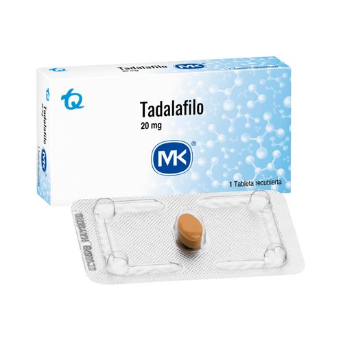 Tadalafilo MK 20 mg Tableta