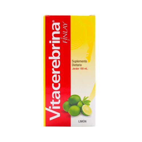 Jarabe Vitacerebrina Sabor Limón 180 ml