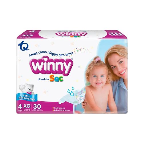 Pañal Winny Secado Etapa 2 x 30 Unidades