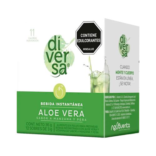 Bebida Diversa Colombina Aloe Caja x 12 Sobres