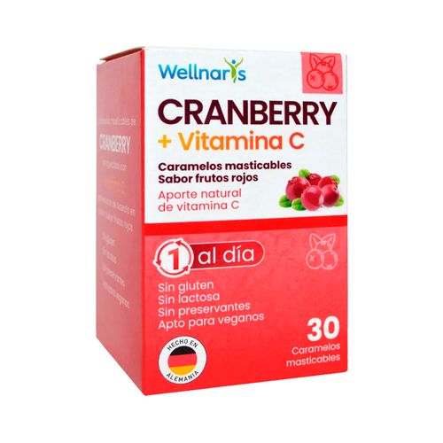 Cranberry Vitamina C Nutrazul Masticable Caja x 30 Unidades
