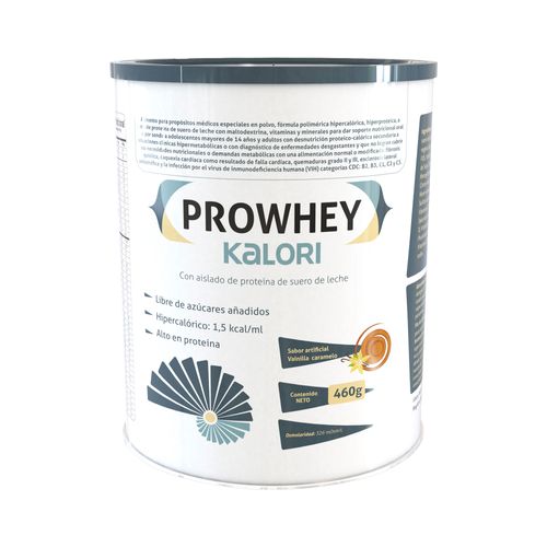 Prowhey Kalori Polvo Vainilla Lata x 460 g