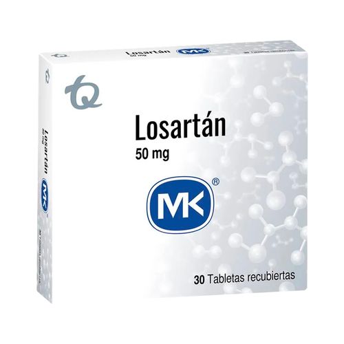 Losartan MK 50 mg x 30 Tabletas