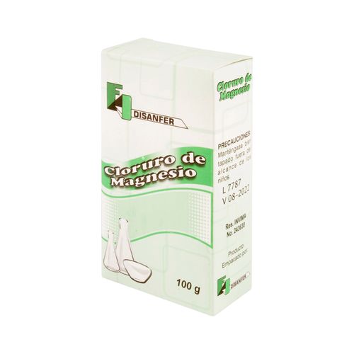 Cloruro de Magnesio Disanfer en Polvo x 100 g