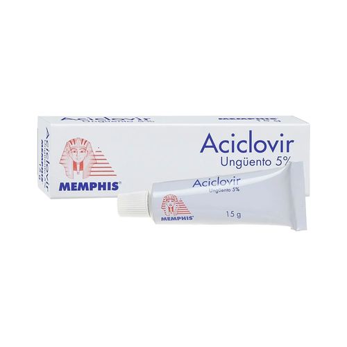 Unguento Aciclovir Memphis en Tubo 15 g