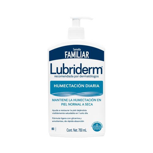 Crema Corporal Lubriderm Humectación Diaria Frasco x 750 ml